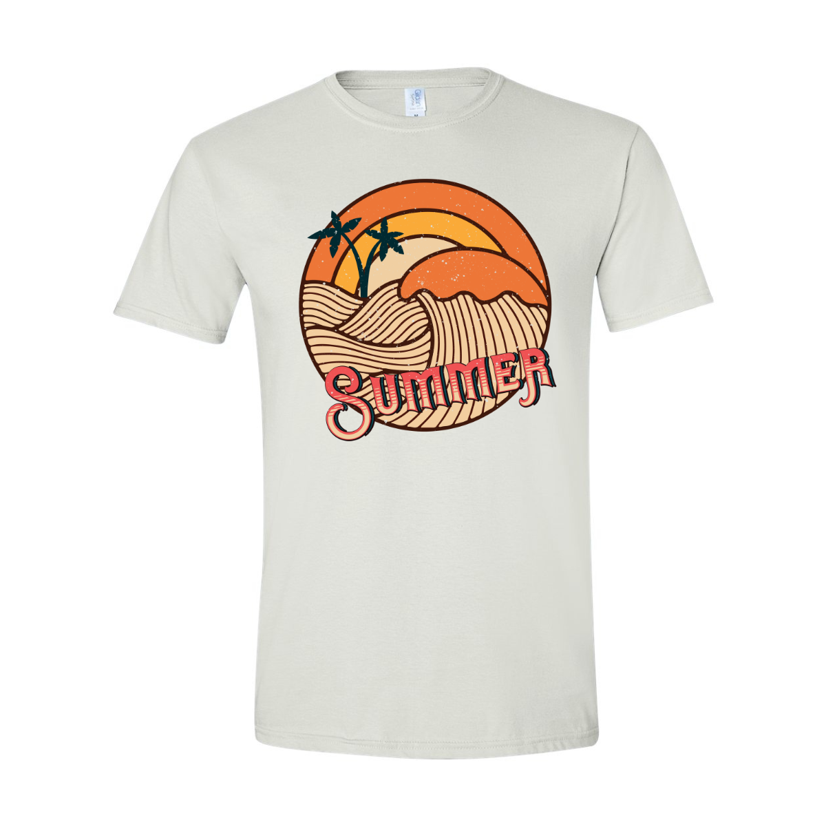 ADULT Unisex T-Shirt SUMA062 SUMMER WAVES