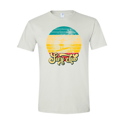 ADULT Unisex T-Shirt SUMA068 SURF CLUB