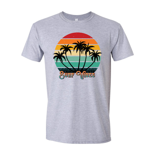 ADULT Unisex T-Shirt SUMA069 SURF VIBES