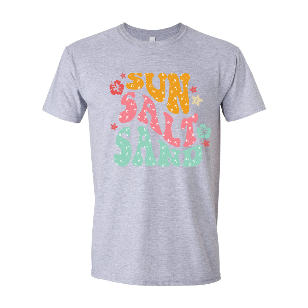 ADULT Unisex T-Shirt SUMB014 SUN SALT SAND