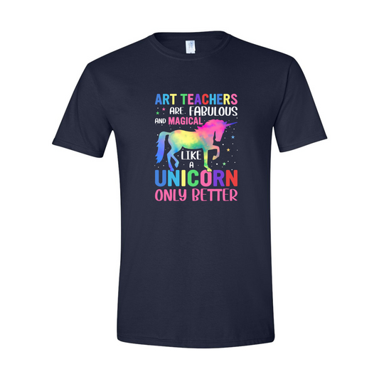 ADULT Unisex T-Shirt TEAA002 ART TEACHERS ARE FABULOUS