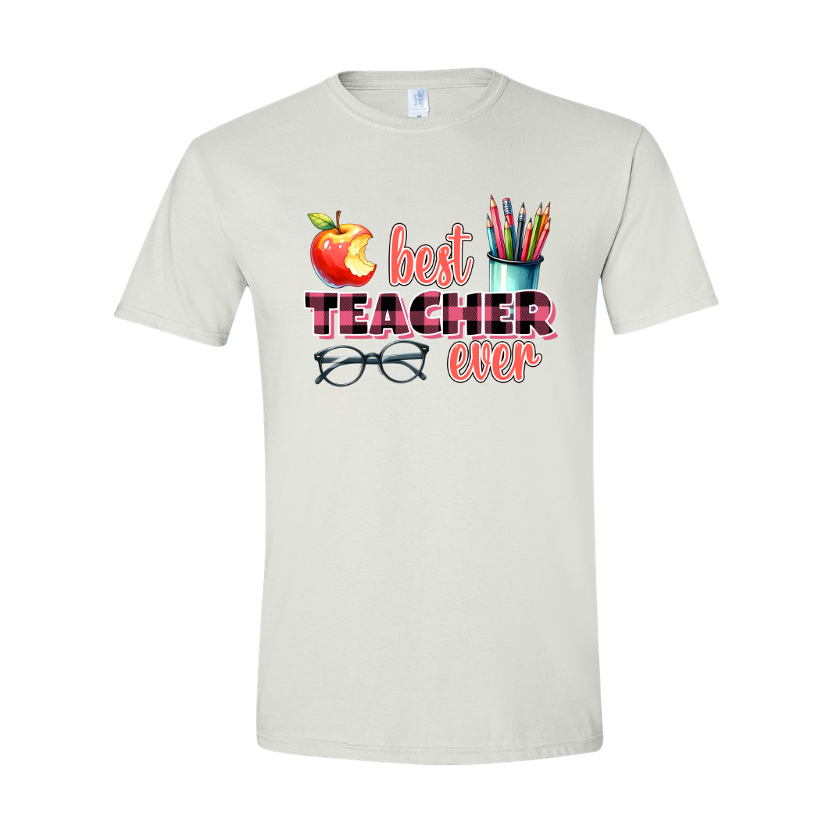 ADULT Unisex T-Shirt TEAB002 BEST TEACHER EVER