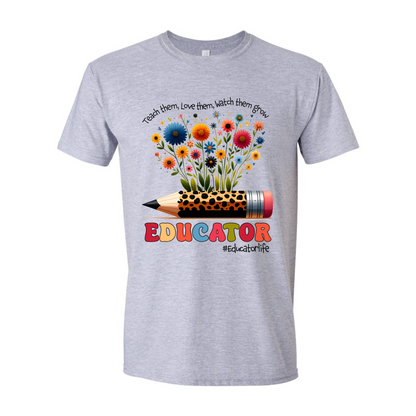 ADULT Unisex T-Shirt TEAB006 EDUCATOR