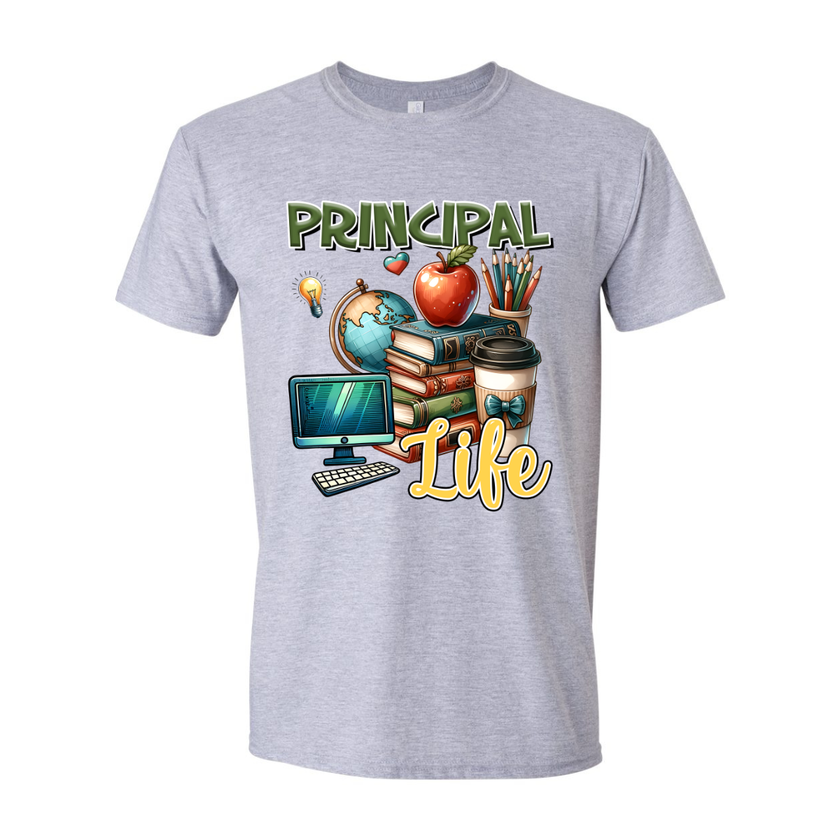 ADULT Unisex T-Shirt TEAB011 PRINCIPAL LIFE