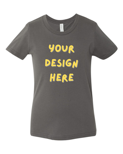 ORDER BY DESIGN NUMBER - Bella+Canvas YOUTH T-Shirt