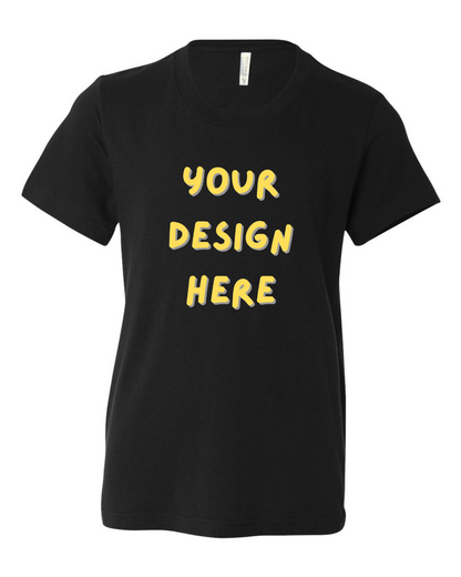 ORDER BY DESIGN NUMBER - Bella+Canvas YOUTH T-Shirt