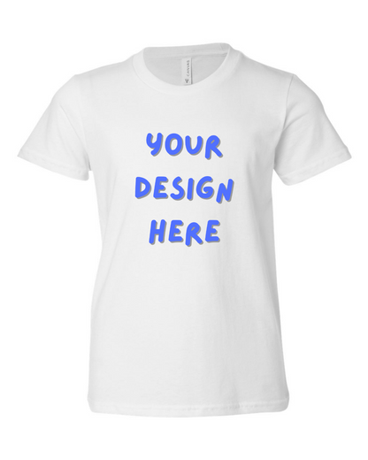 ORDER BY DESIGN NUMBER - Bella+Canvas YOUTH T-Shirt