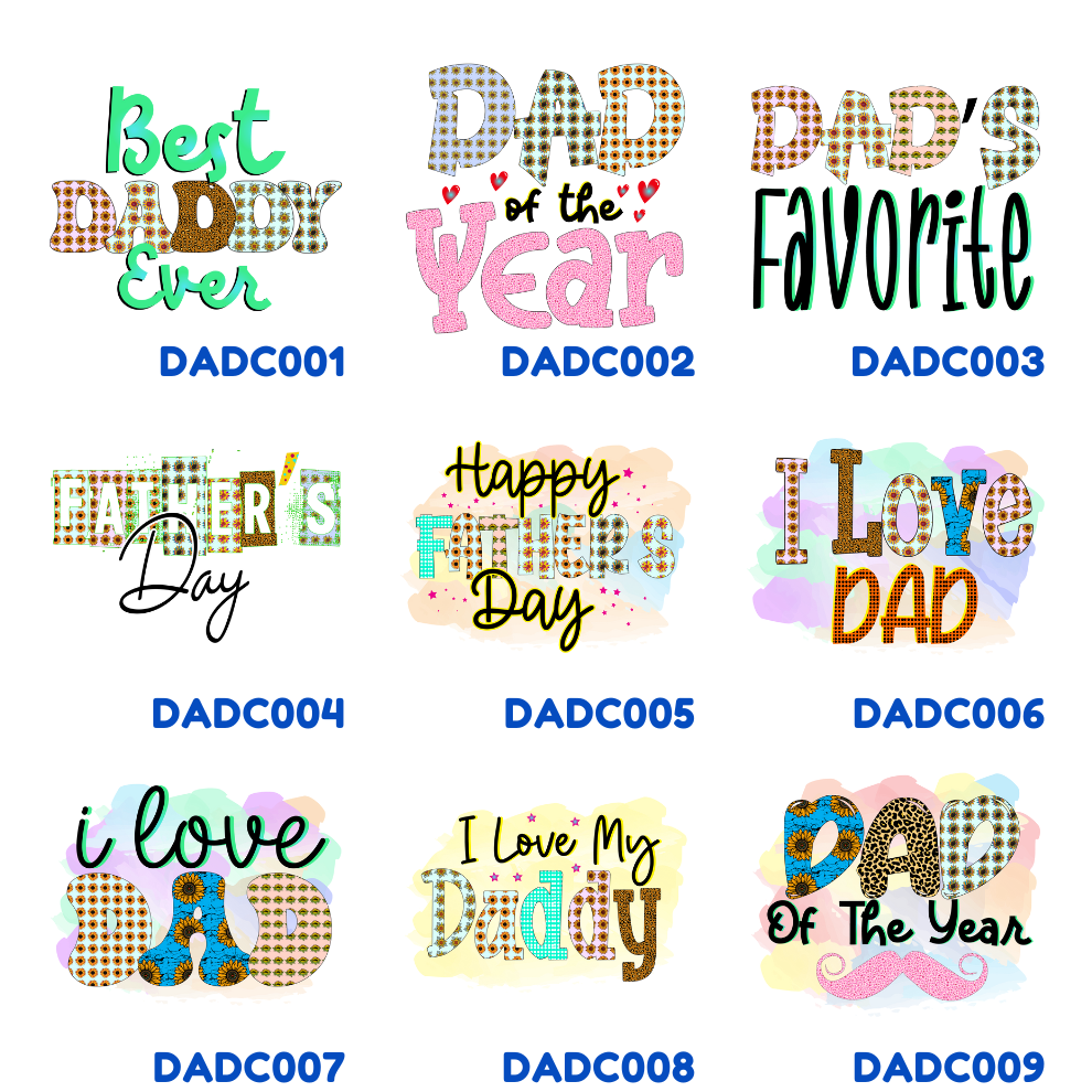 WOMEN'S Crewneck T-Shirt DAD FATHER'S DAY Custom Design