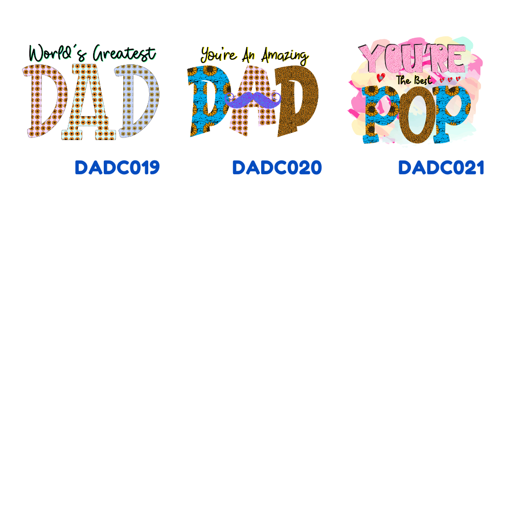 WOMEN'S Crewneck T-Shirt DAD FATHER'S DAY Custom Design