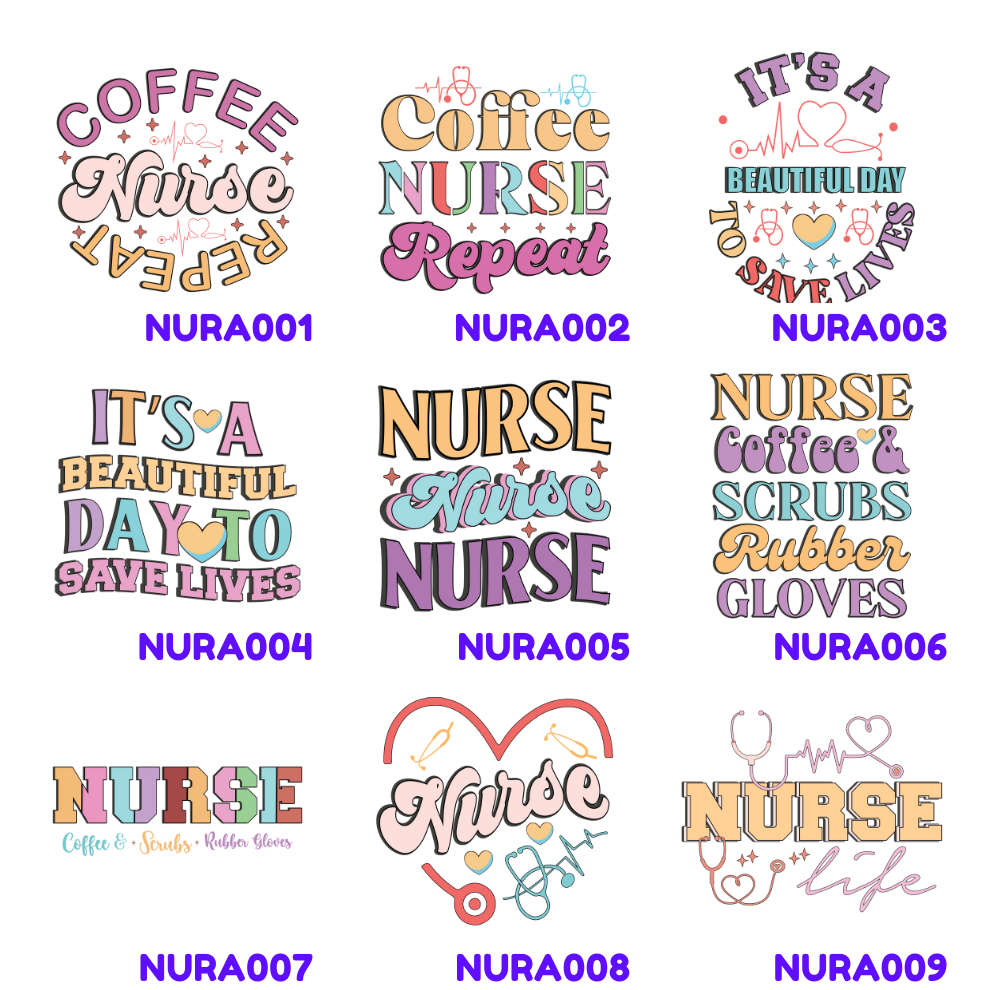 WOMEN'S Crewneck T-Shirt NURSE Custom Design