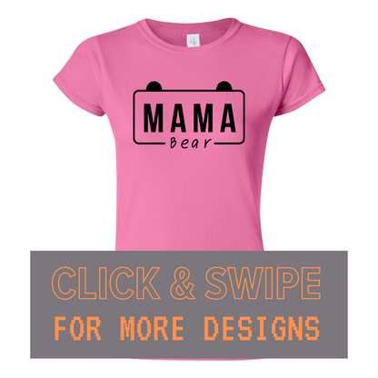 WOMEN'S Crewneck T-Shirt MOM MOTHER'S DAY Custom Design