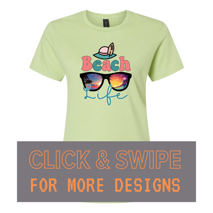 WOMEN'S Crewneck T-Shirt SUMMER Custom Design