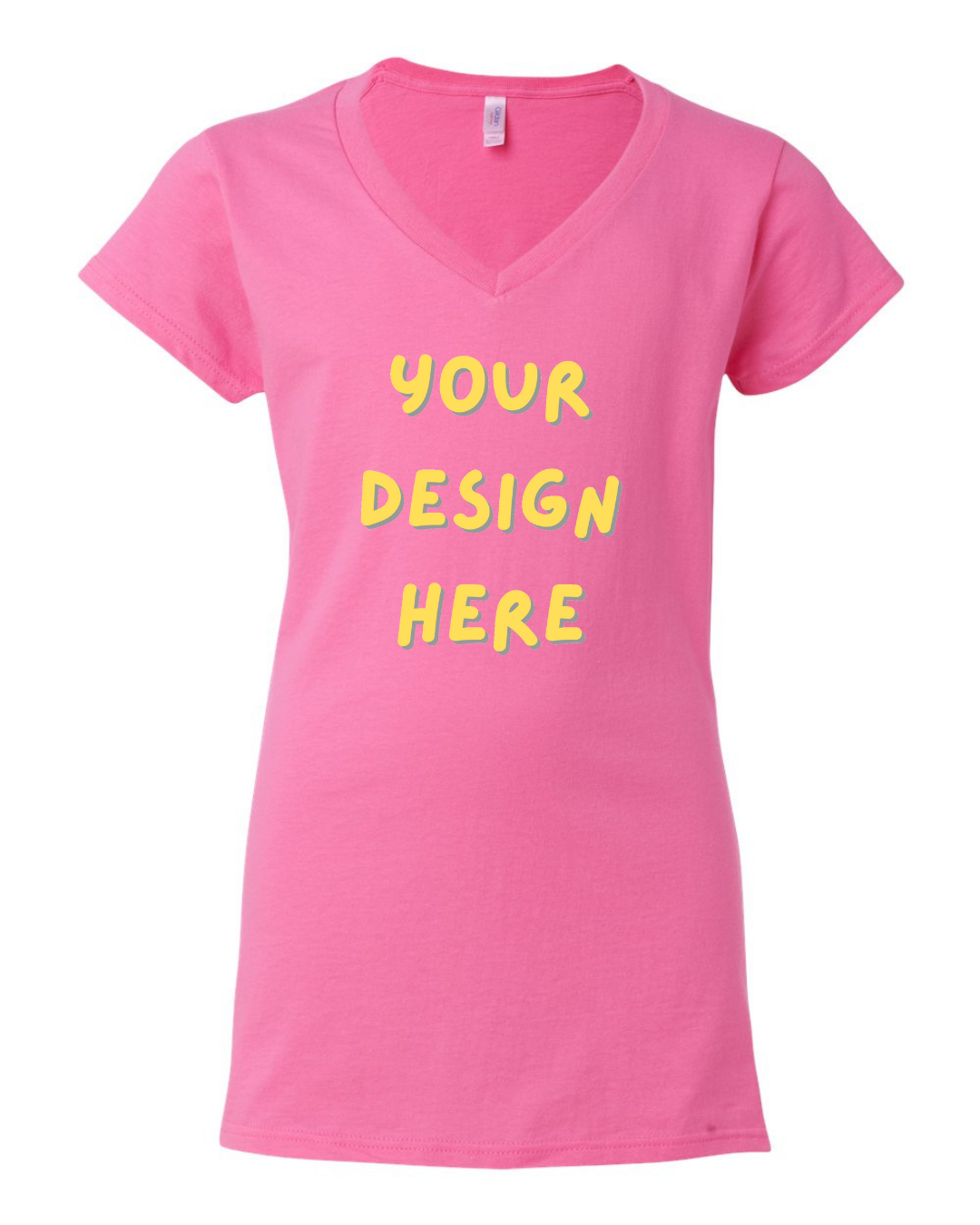 ORDER BY DESIGN NUMBER - WOMEN'S V-Neck T-Shirt