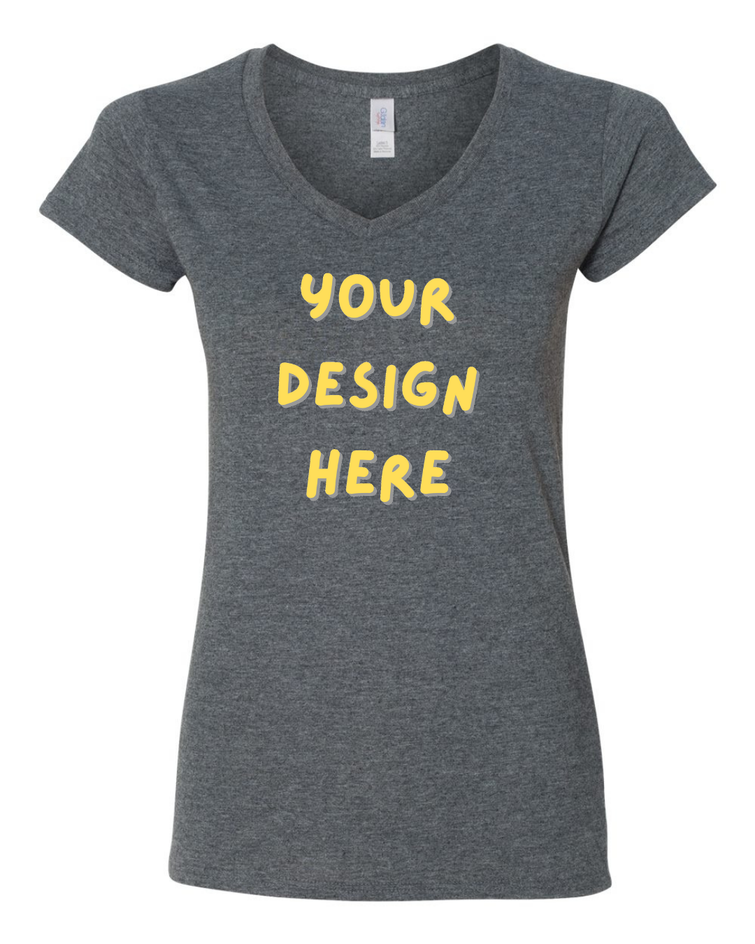 ORDER BY DESIGN NUMBER - WOMEN'S V-Neck T-Shirt