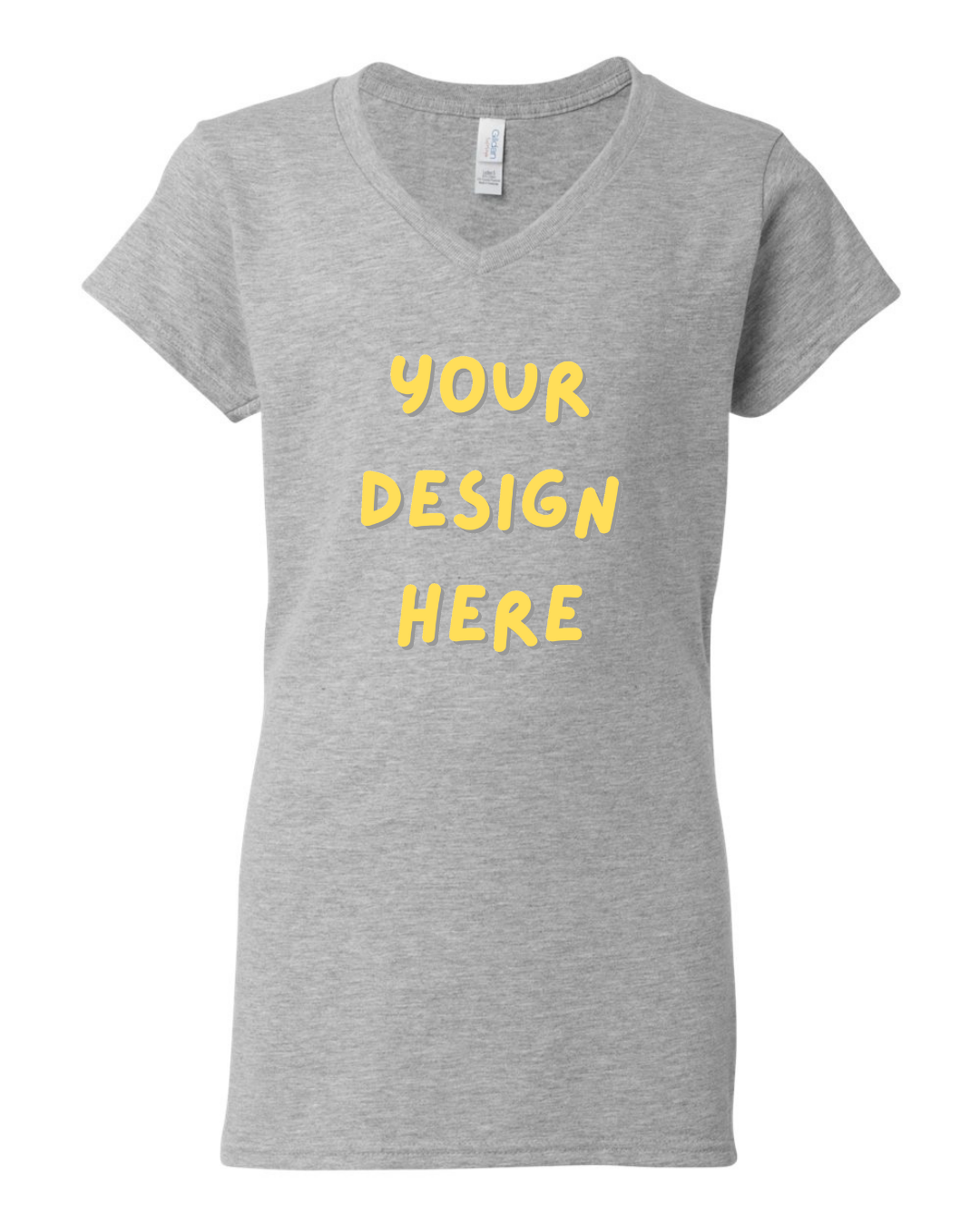 ORDER BY DESIGN NUMBER - WOMEN'S V-Neck T-Shirt