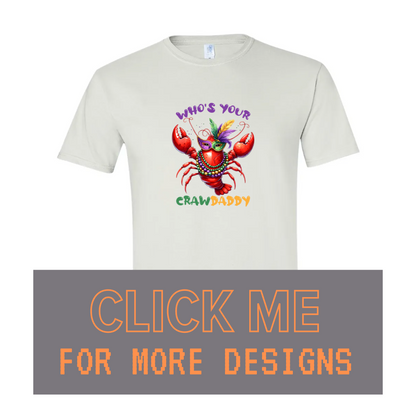 ADULT Unisex T-Shirt MARDI GRAS Custom Design