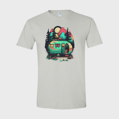 ADULT Unisex T-Shirt CAMPER Custom Design