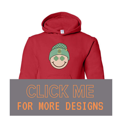 YOUTH Hoodie ST PATRICKS DAY Custom Design