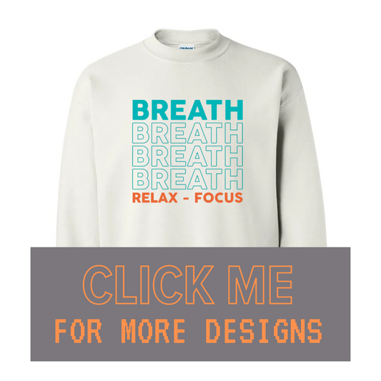 ADULT Unisex Sweatshirt YOGA Custom Design